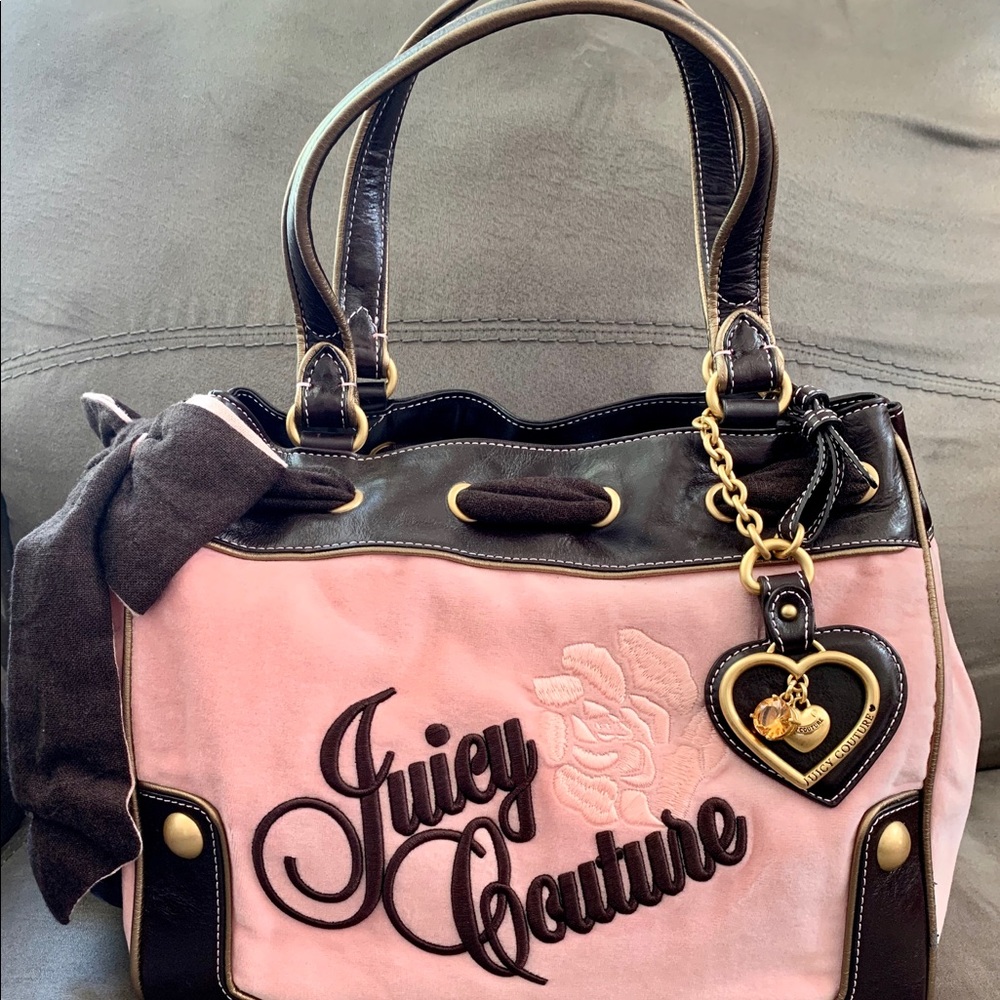Juicy Couture Pink Velour Nardels